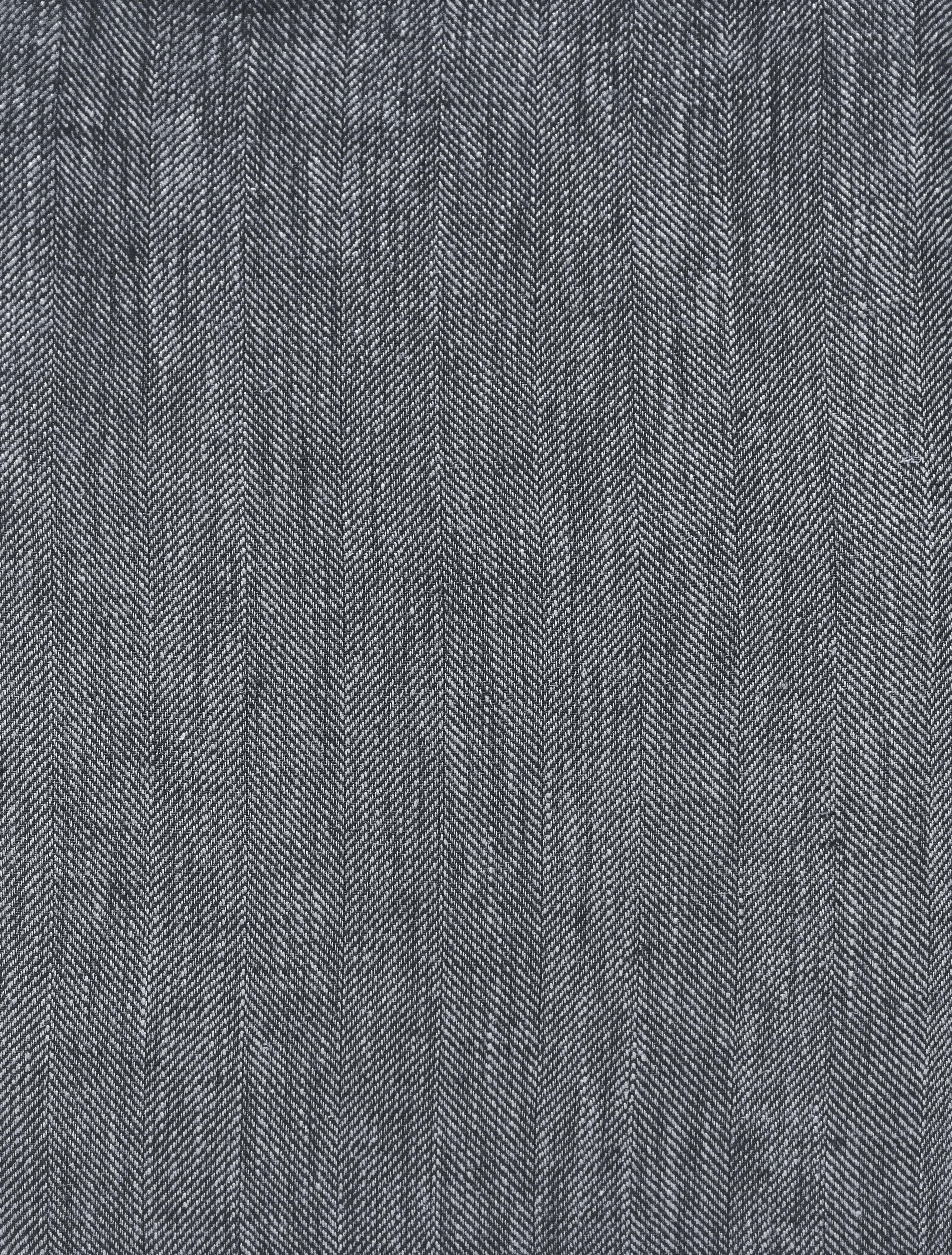 Herringbone Rectangle Cushion in Indigo