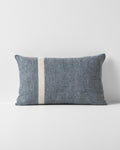 Herringbone Rectangle Cushion in Indigo
