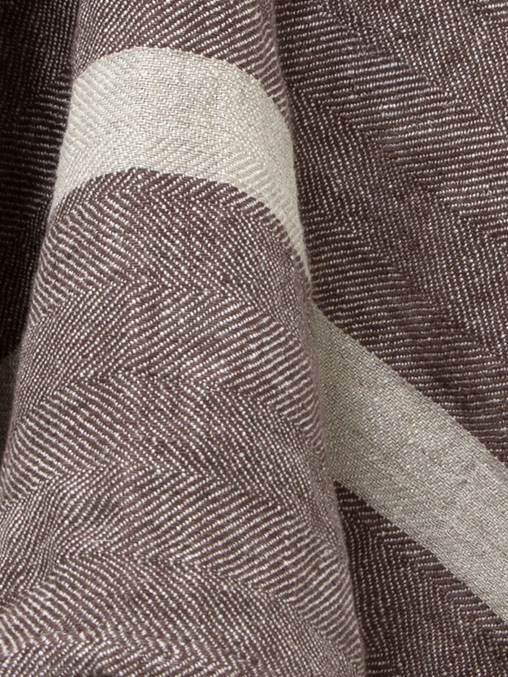 Herringbone Tea Towel in Plum