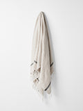 Herringbone Throw in Natural