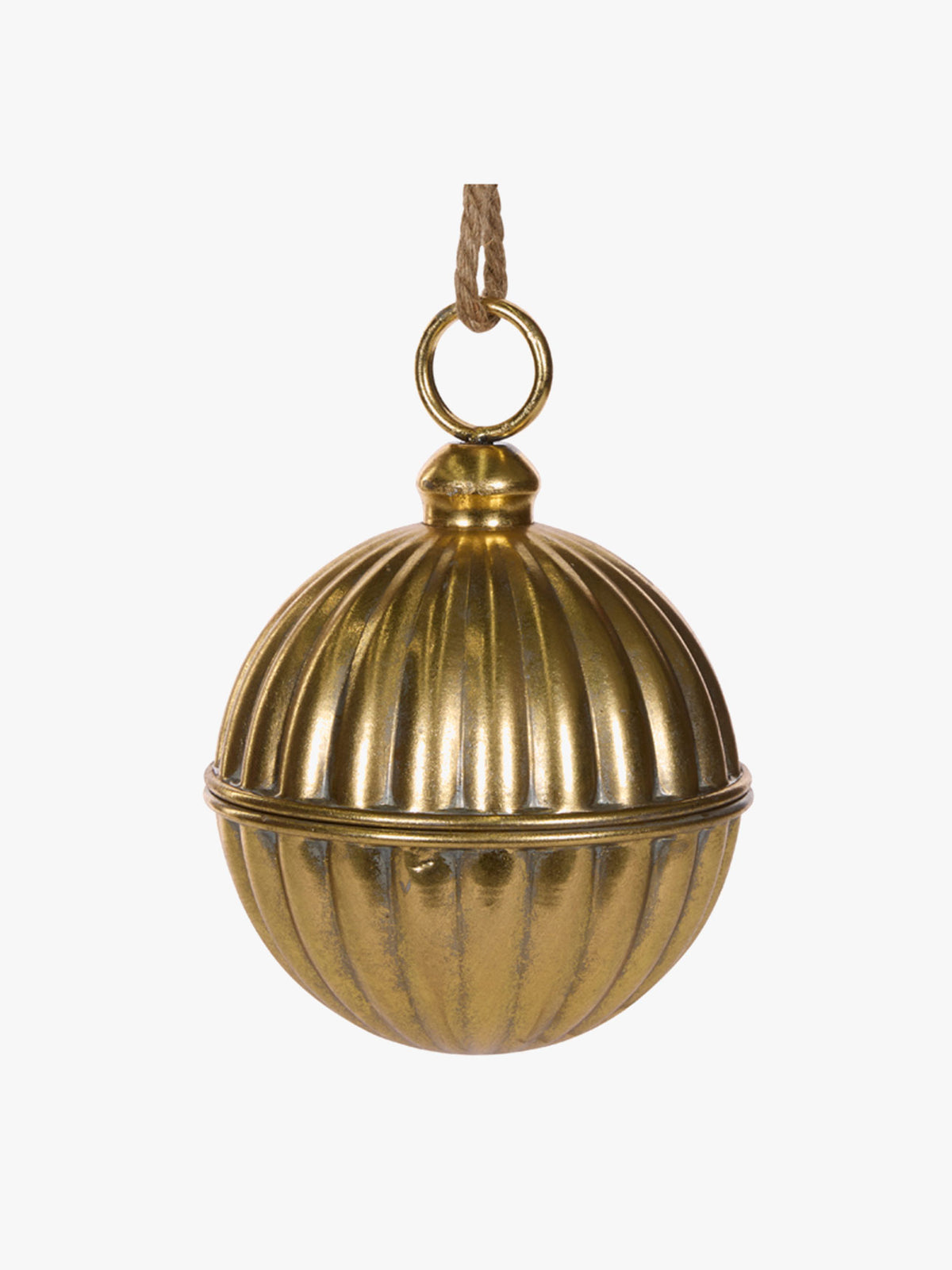 Christmas Bell in Champagne - 20cm