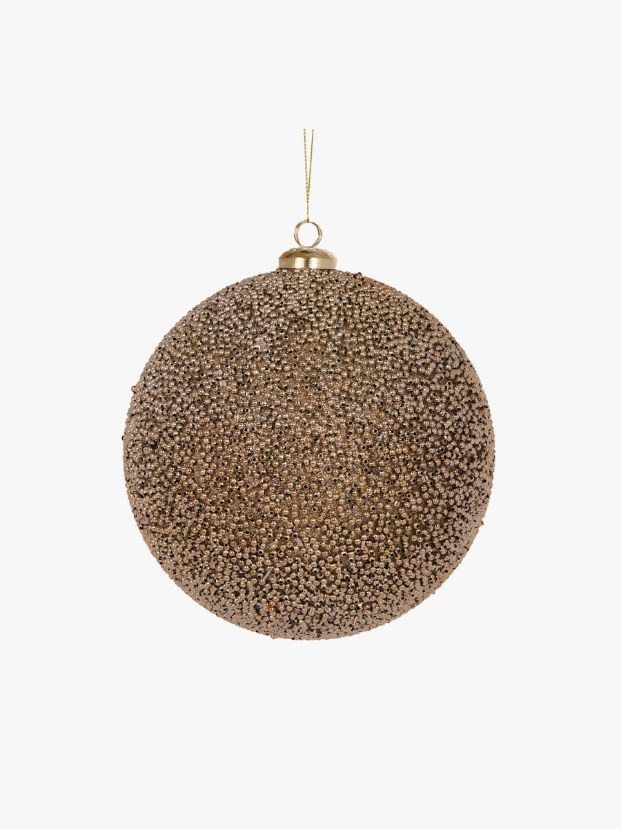 Champagne Caviar Bauble - 15cm