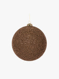 Copper Caviar Bauble - 15cm