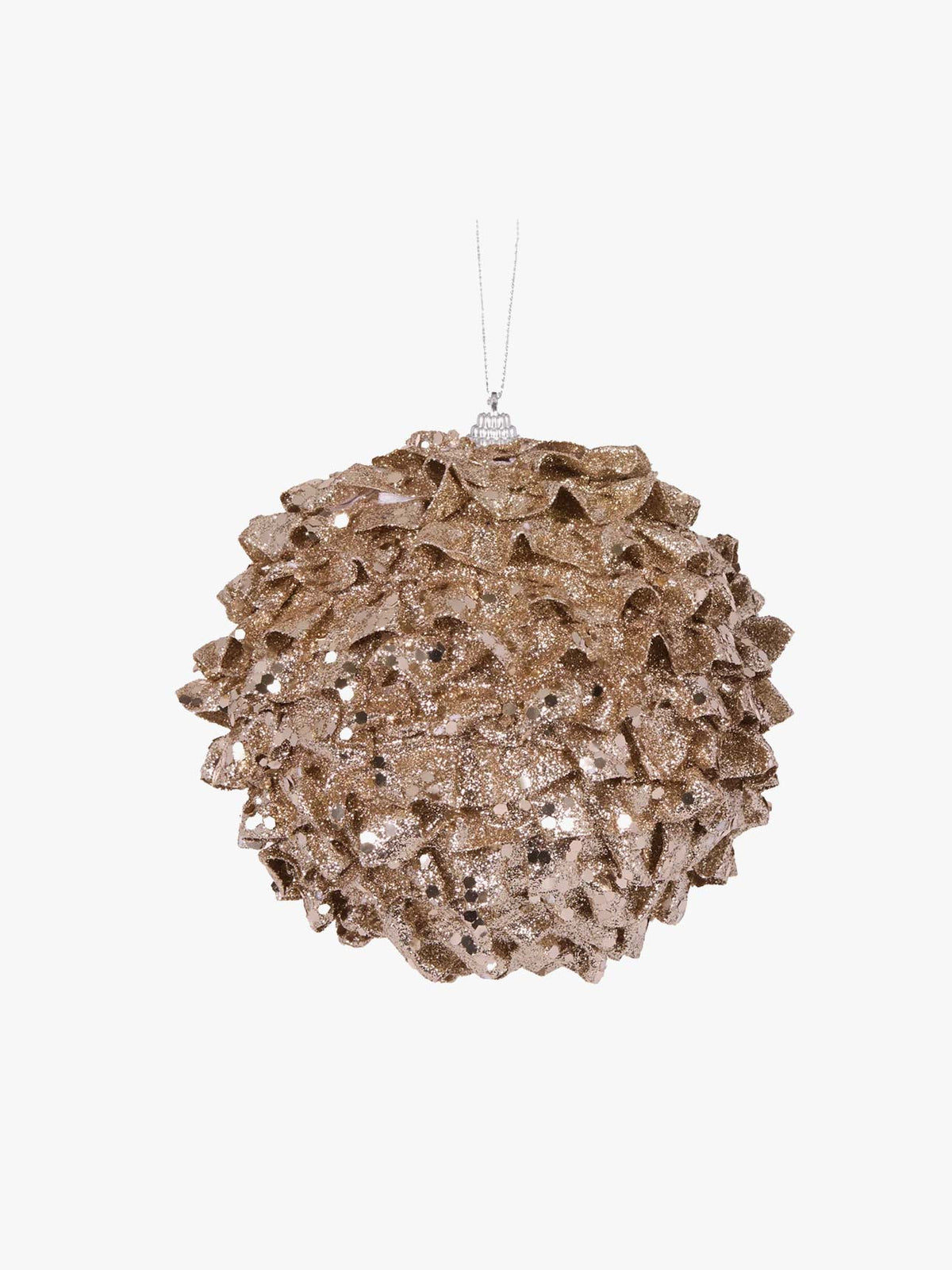 Champagne Ruffles Bauble - XL