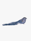 Sapphire Glitter Feather Bird