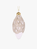 Champagne Lace Drop Bauble