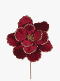 Embellished Burgundy Magnolia