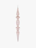 Glass Pinnacle Finial in Linen