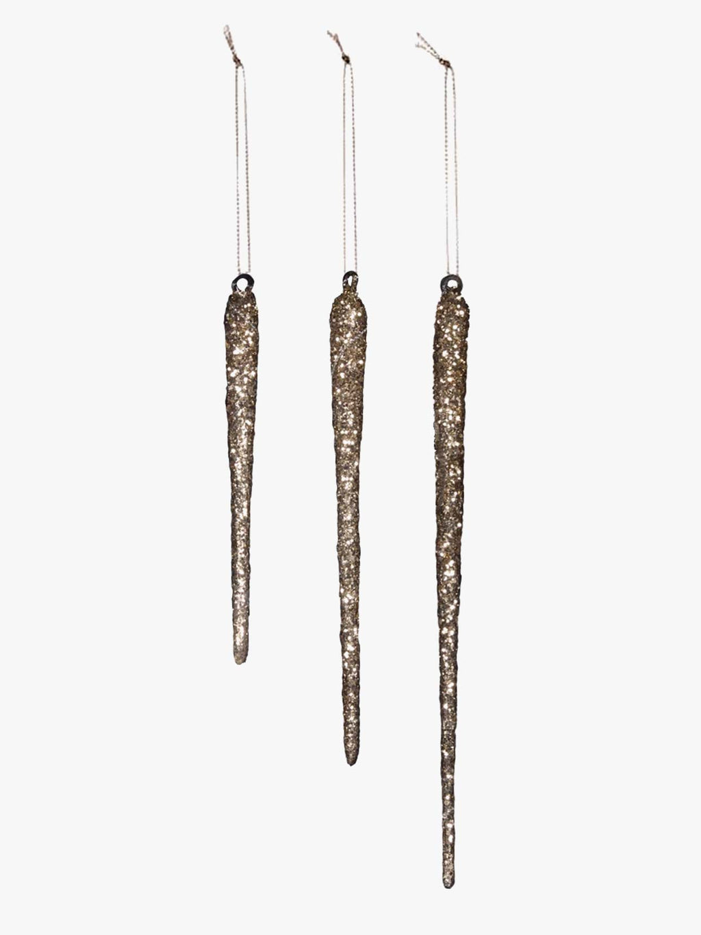 Champagne Glitter Drops - Boxed Set of 3