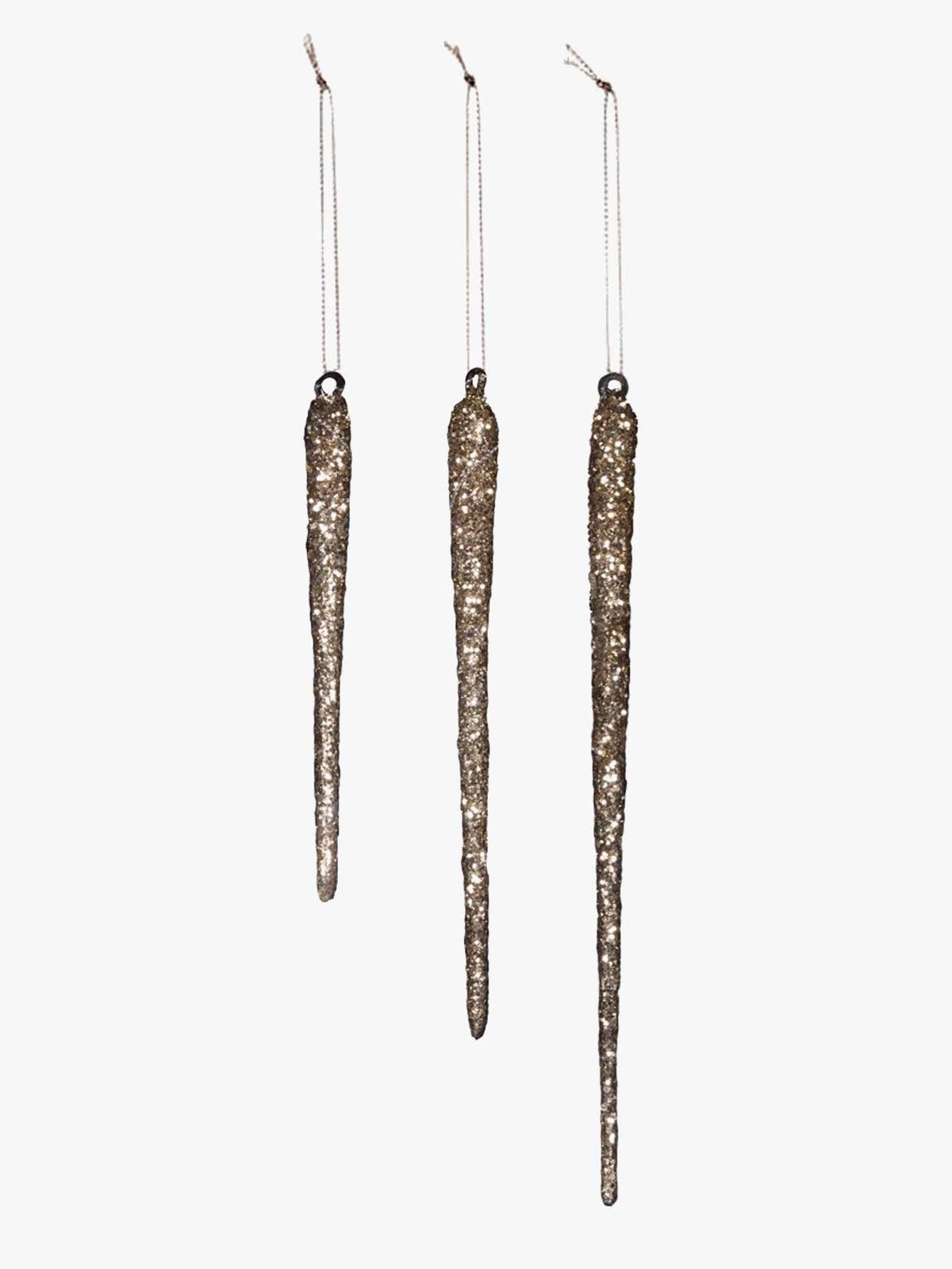 Champagne Glitter Drops - Boxed Set of 3