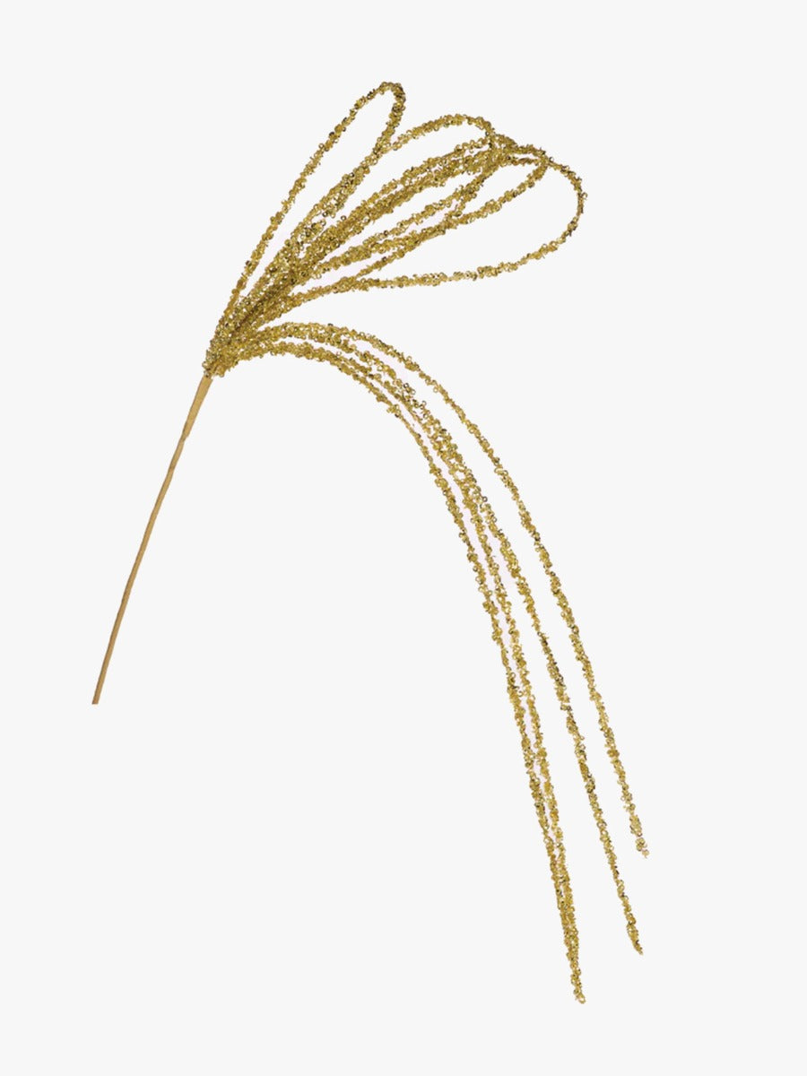 Gold Beaded Loop Spray