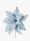 Luxe Light Blue Poinsettia