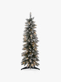 Led Fir Snow Christmas Tree - 106cm
