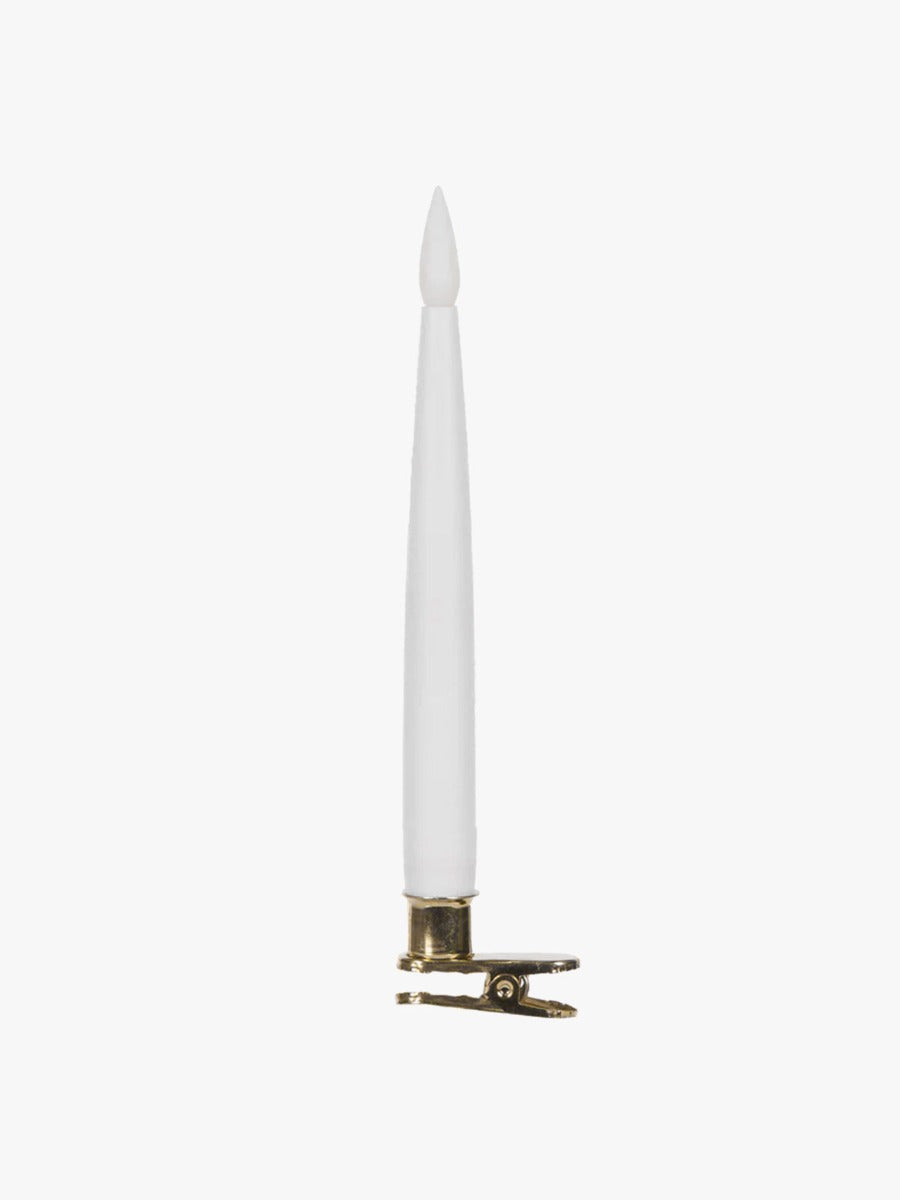 Luxury Taper Clip Candles - Set of 10