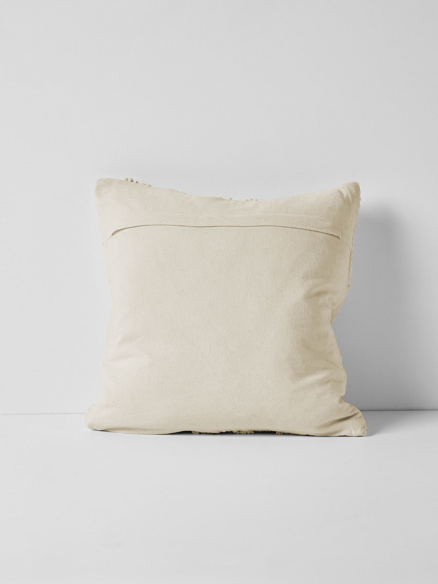 Husk Square Cushion in Ivory