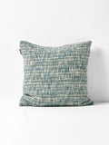 Hutton Square Cushion in Azure