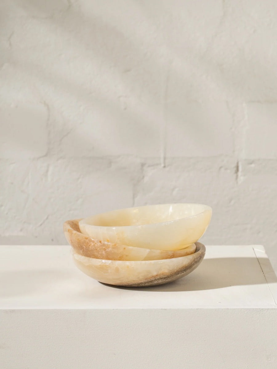 Abril Onyx Dish - Medium