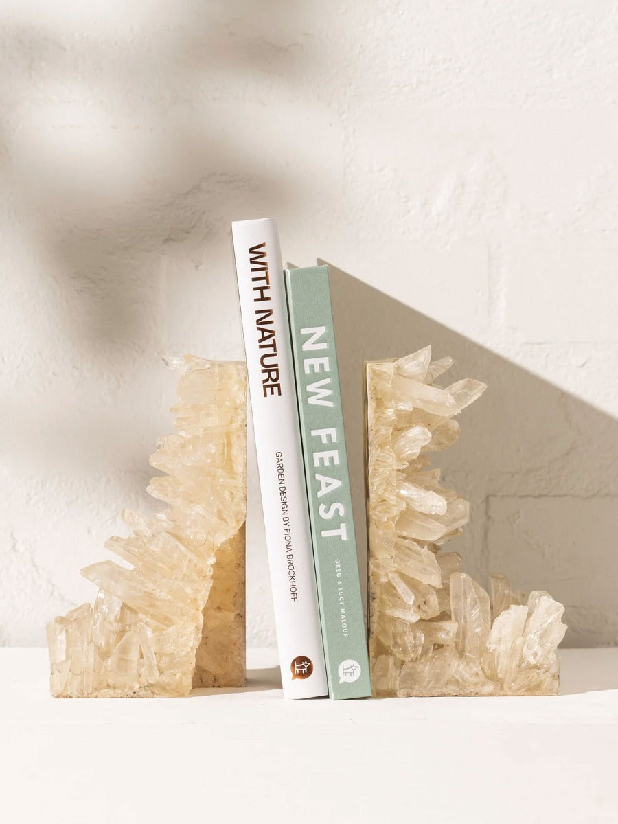 Arrius Quartz Bookends