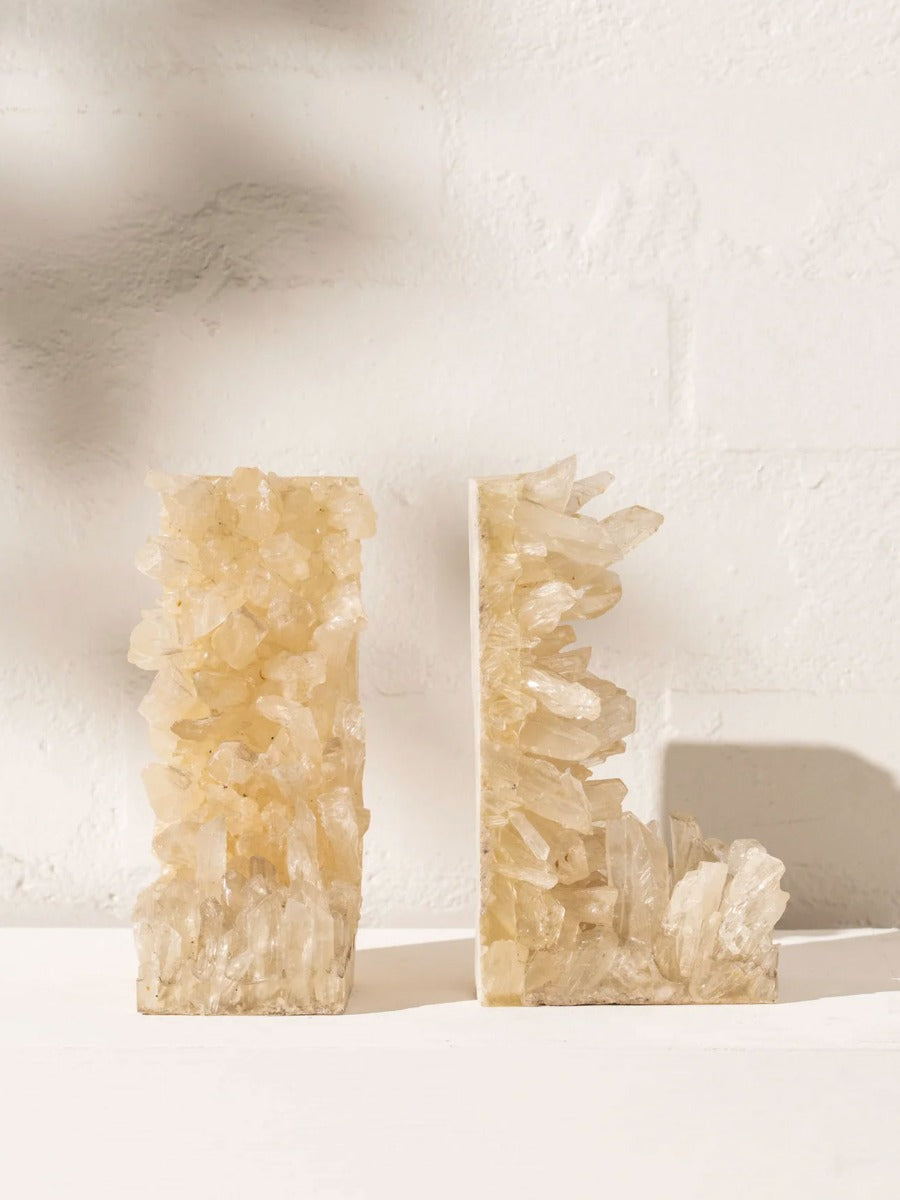 Arrius Quartz Bookends