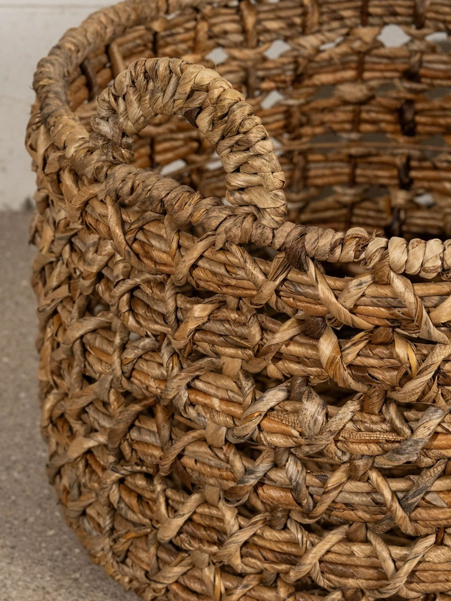 Edie Textural Woven Baskets - Medium