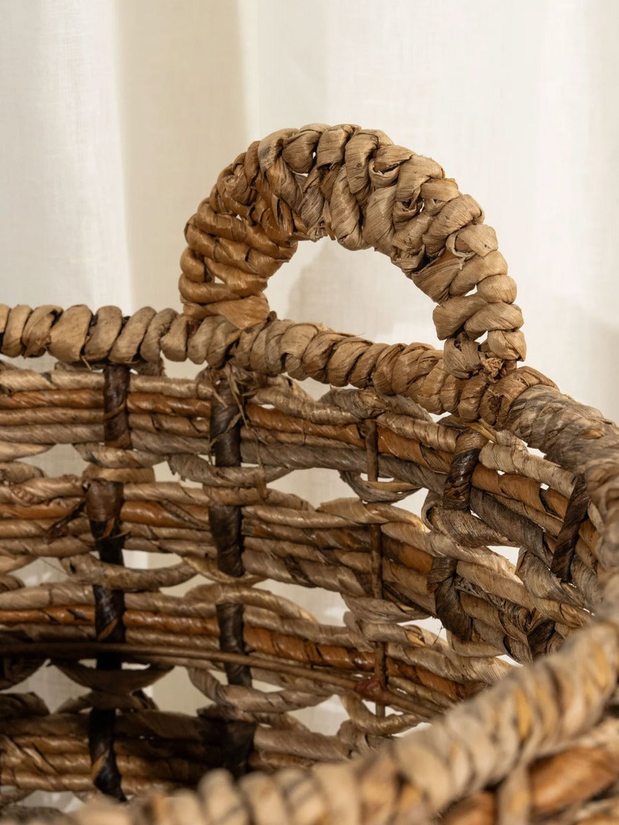 Edie Textural Woven Baskets - Small