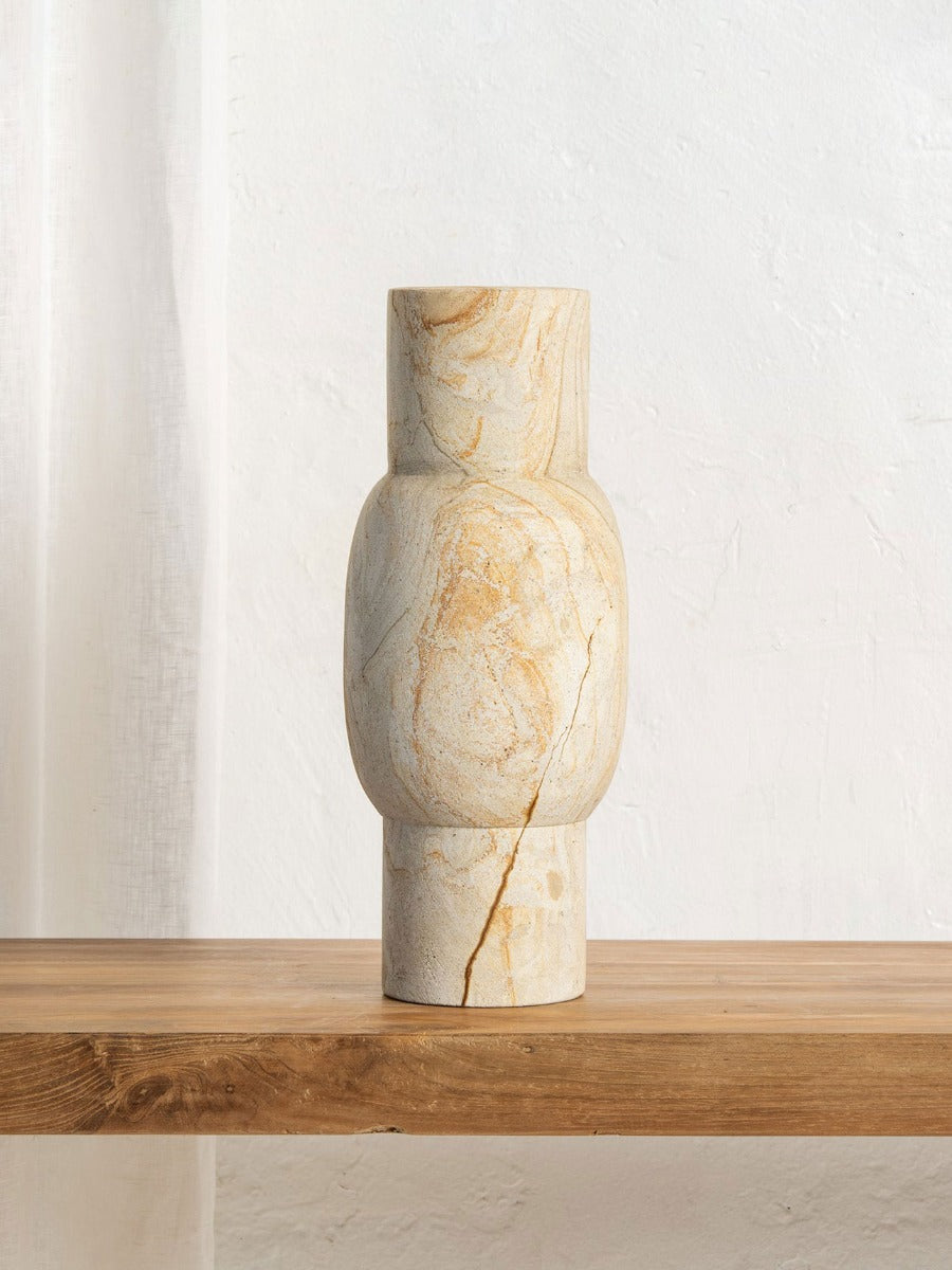 Ianthe Sandstone Vase - Large