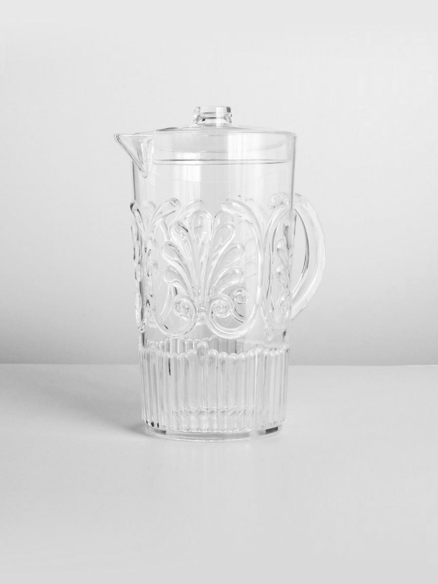 Flemington Acrylic Jug in Clear