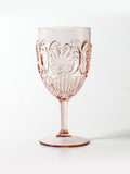 Flemington Acrylic Wine Glass in Pale Pink