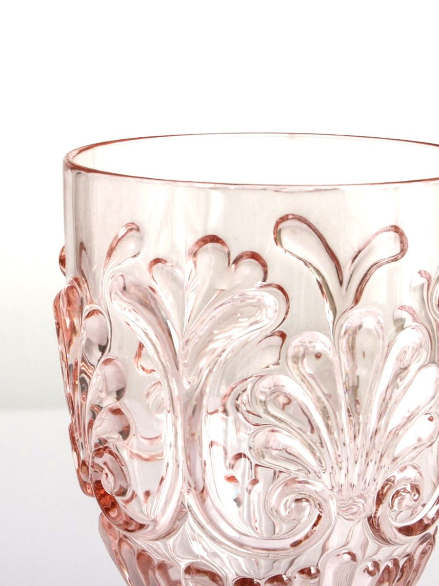 Flemington Acrylic Wine Glass in Pale Pink