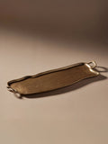 Indica Tray in Antique Brass