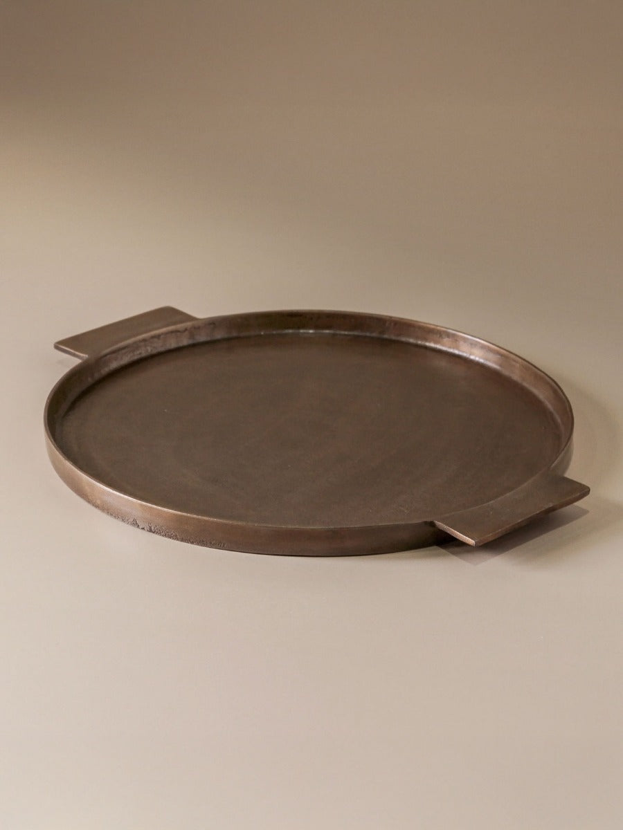 Lune Brass Tray