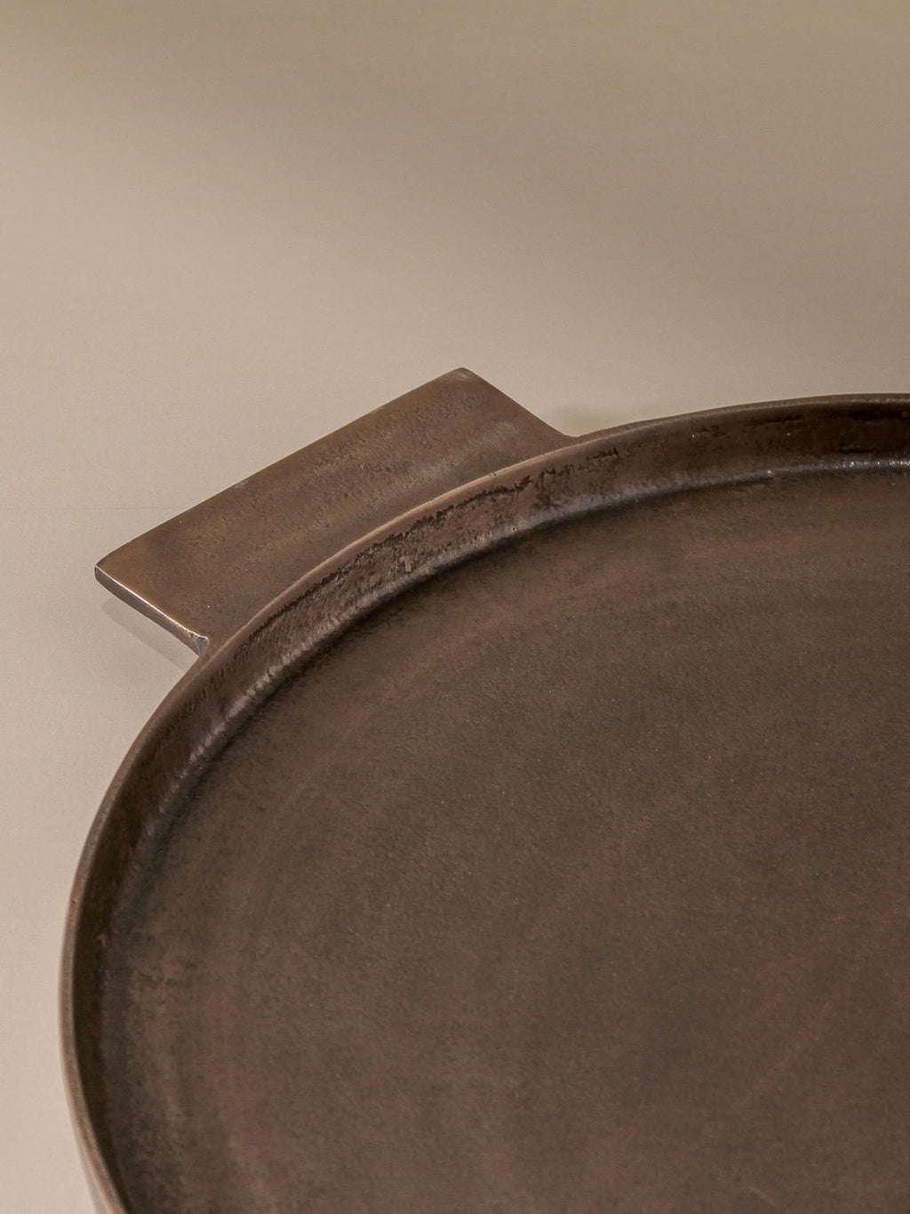 Lune Brass Tray