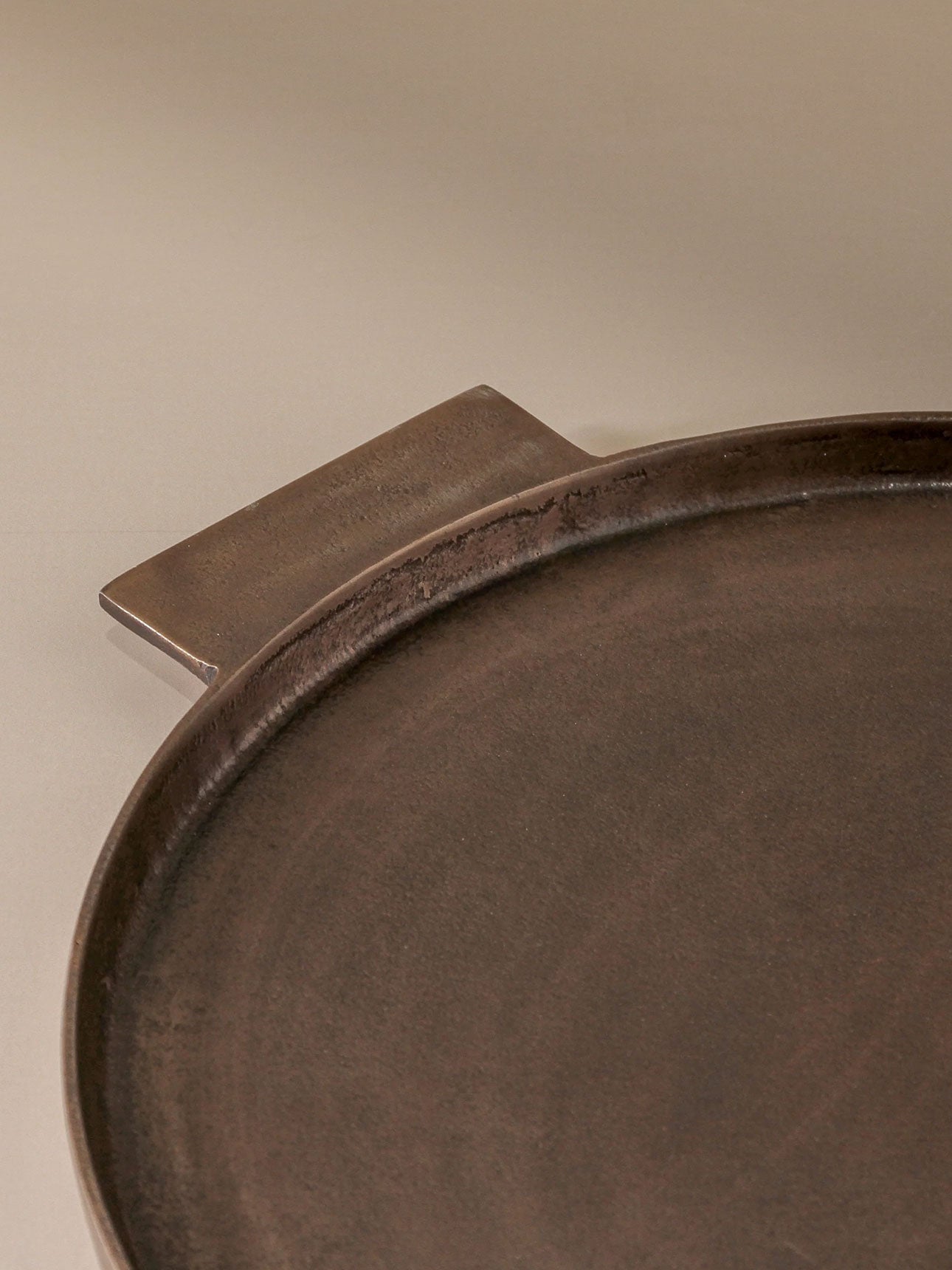 Lune Brass Tray
