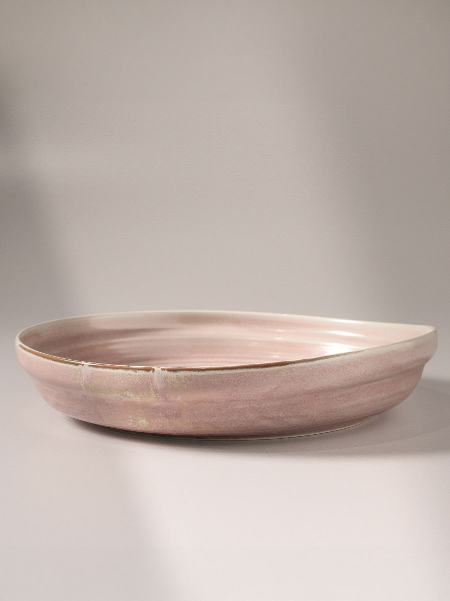 Suiki Serving Bowl in Pink Clay - XL