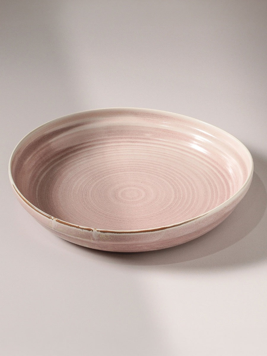 Suiki Serving Bowl in Pink Clay - XL