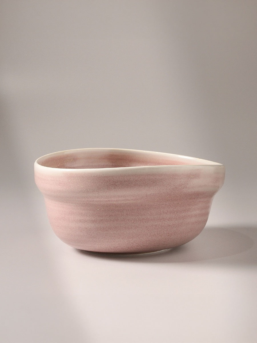 Suiki Serving Bowl in Pink Clay - Large