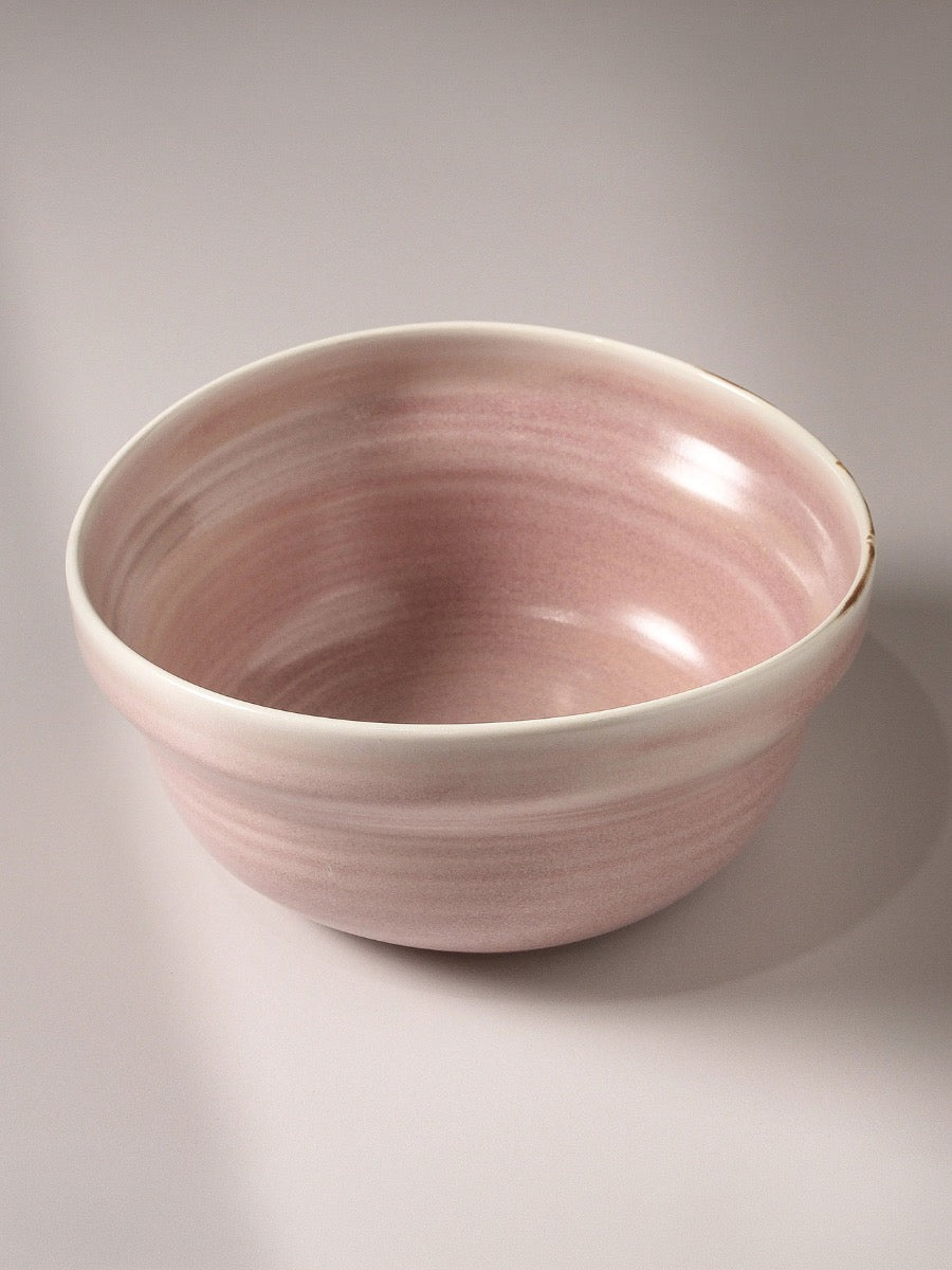 Suiki Serving Bowl in Pink Clay - Large
