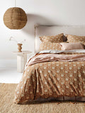 Jaipur Quilt Cover in Bronze