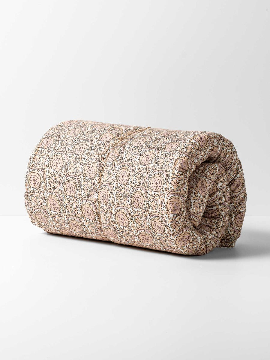 Jaipur Coverlet in Blush
