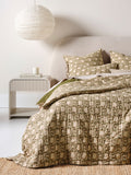 Jaipur Coverlet in Olive