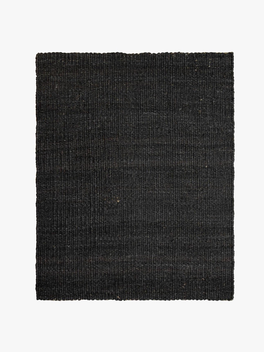 Jute Rug in Black