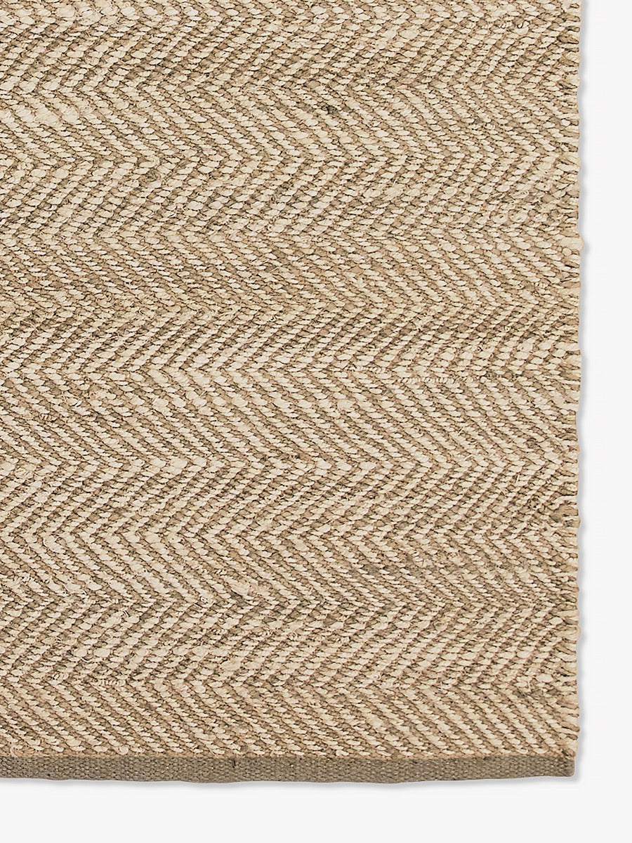Herringbone Rug in Natural