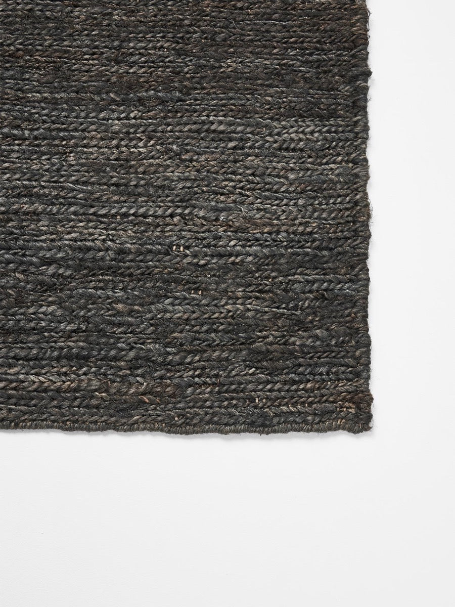 Coast Jute Hall Runner in Anthracite