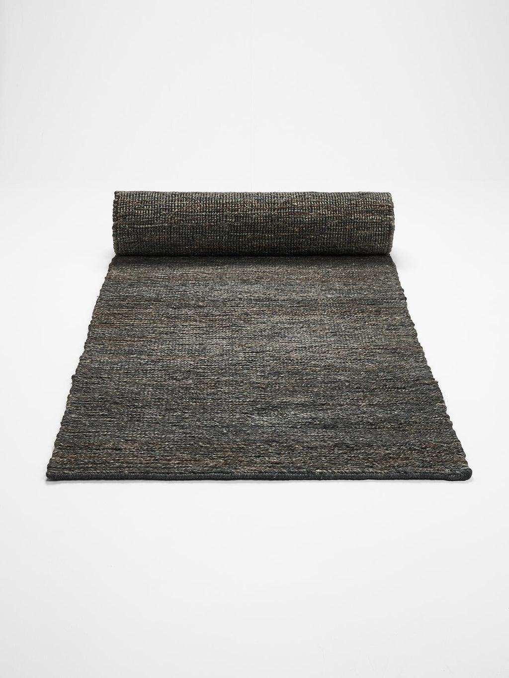Coast Jute Hall Runner in Anthracite