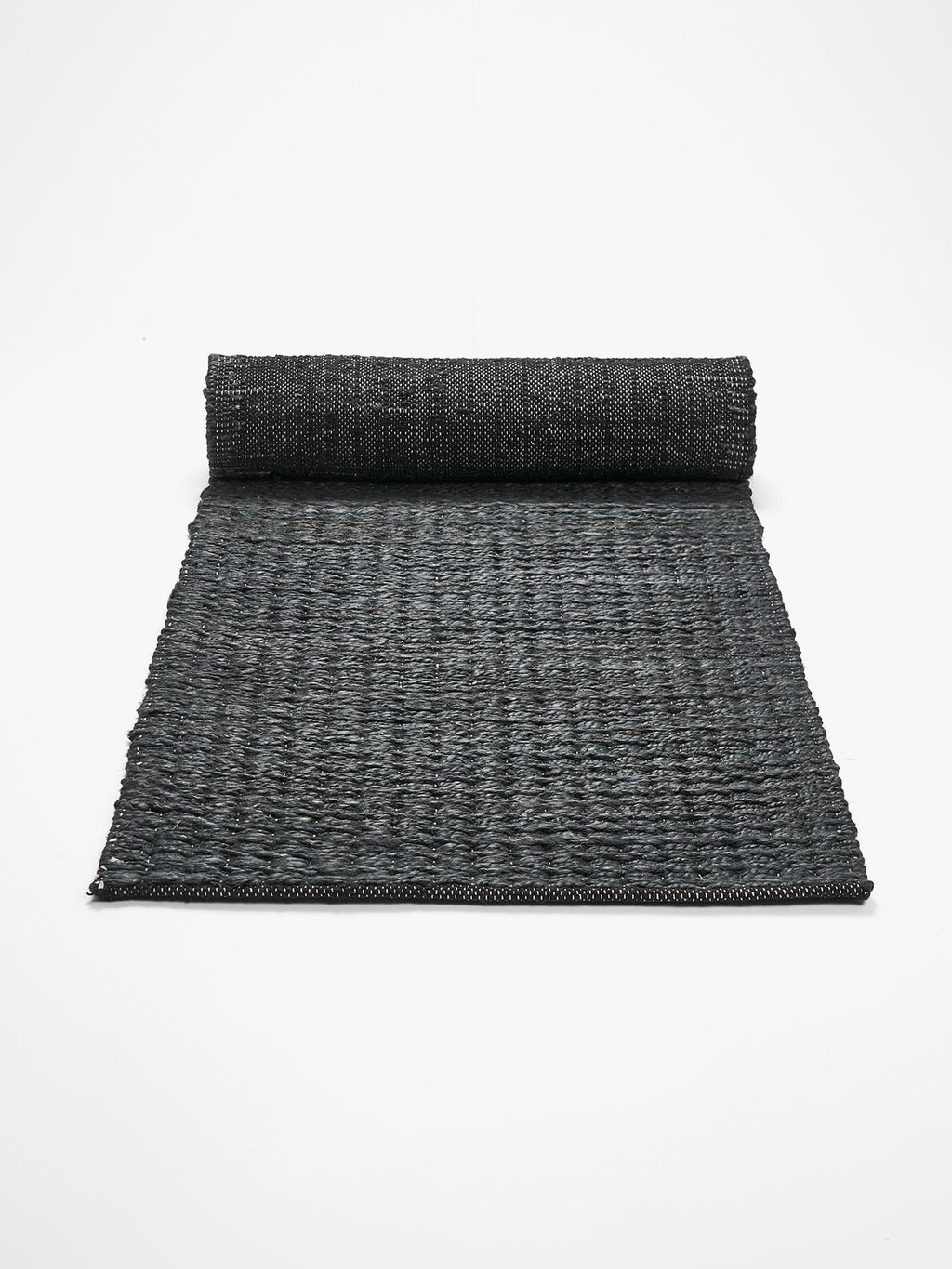 Drift Jute Hall Runner in Anthracite