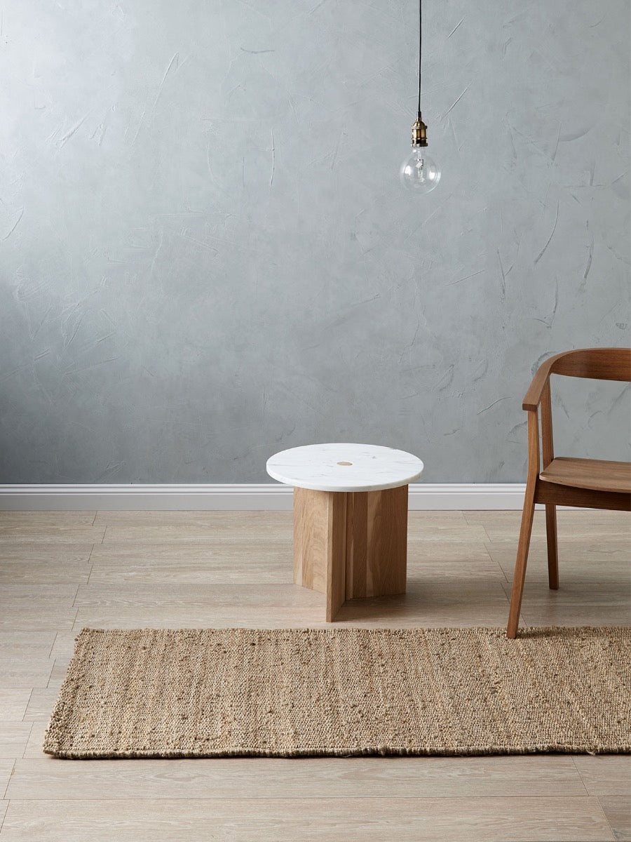 Jute Hall Runner in Natural