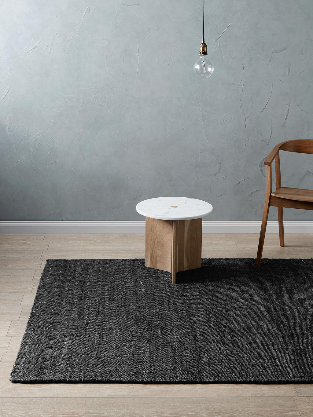 Jute Rug in Black