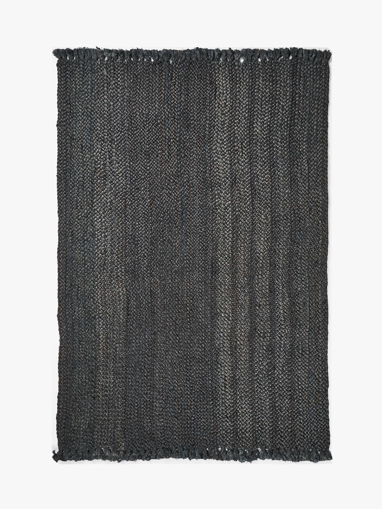 Byron Jute Rug in Anthracite - Medium