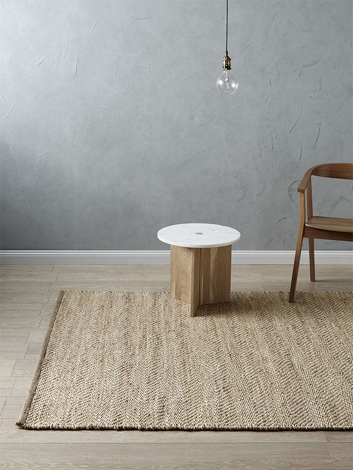 Herringbone Rug in Natural