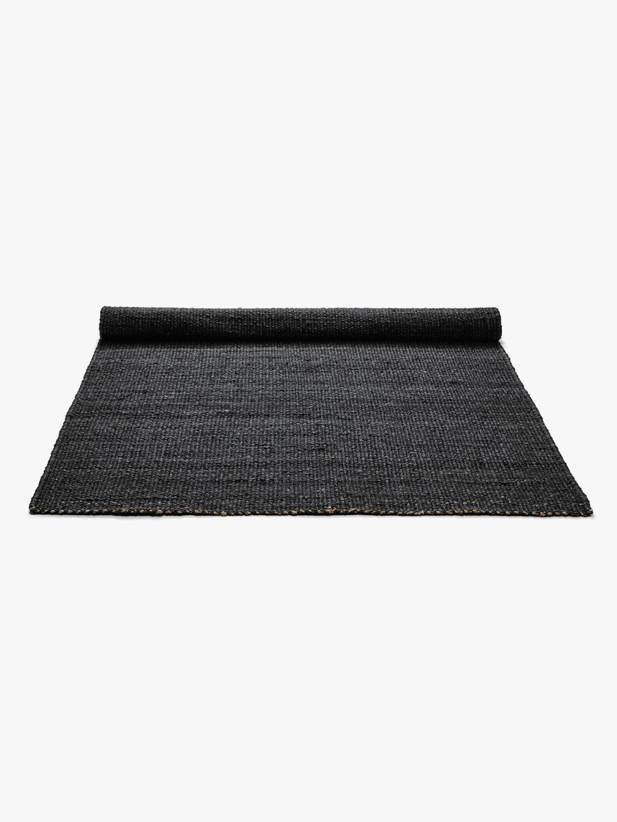 Jute Rug in Black